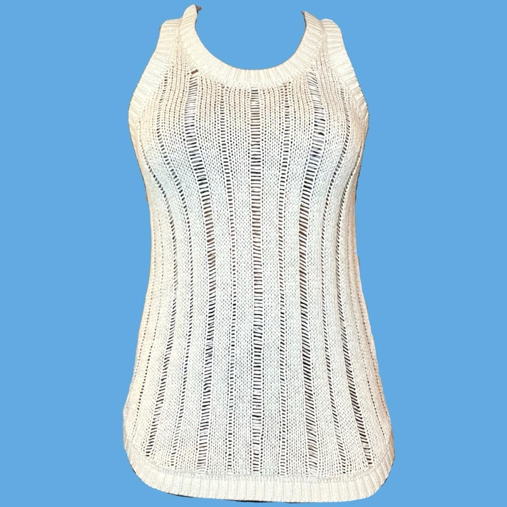 Joan Vass Studio Knit Vest